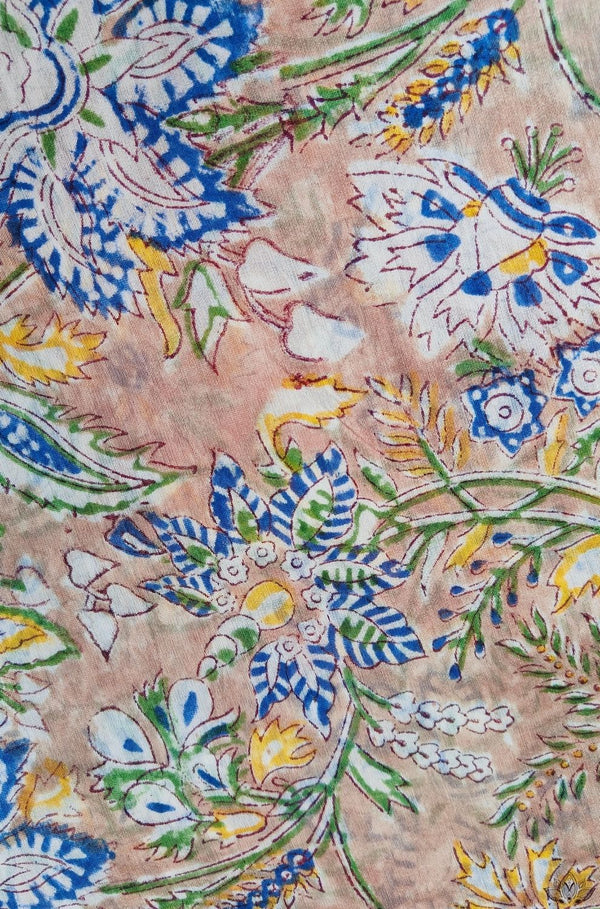 Maheshwari Sanganeri Printed  Sarees