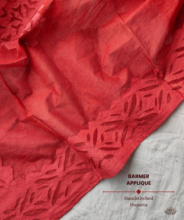 Barmer Applique Dupatta