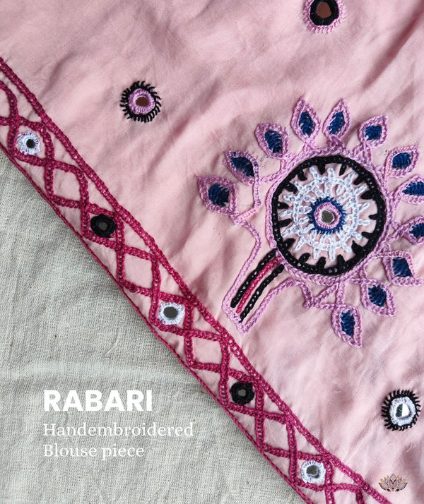 Rabari Embroidery Blouse Piece