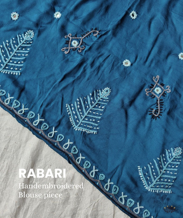 Rabari Embroidery Blouse Piece