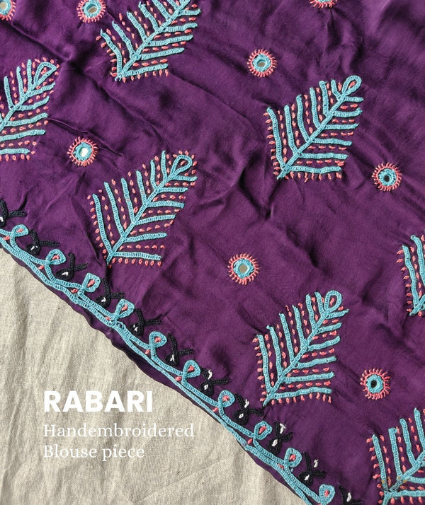 Rabari Embroidery Blouse Piece