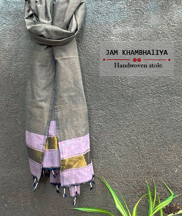 JAM KHAMBHADIYA HAND WOVEN STOLE