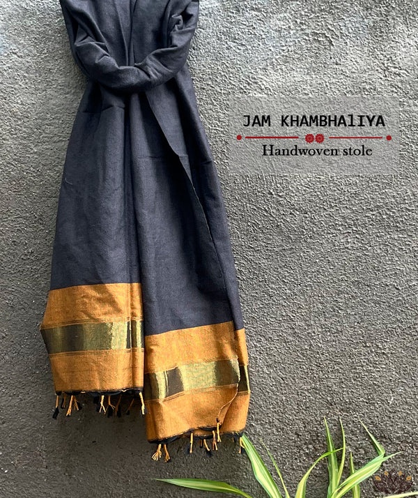 JAM KHAMBHADIYA HAND WOVEN STOLE