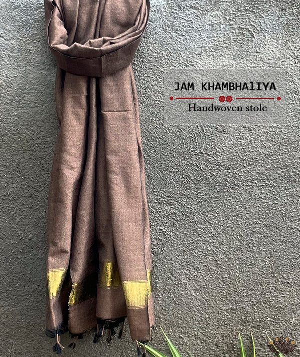JAM KHAMBHADIYA HAND WOVEN STOLE