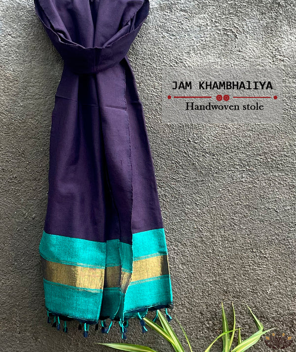 JAM KHAMBHADIYA HAND WOVEN STOLE