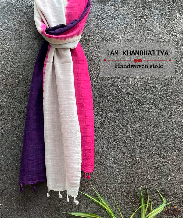 JAM KHAMBHADIYA HAND WOVEN STOLE