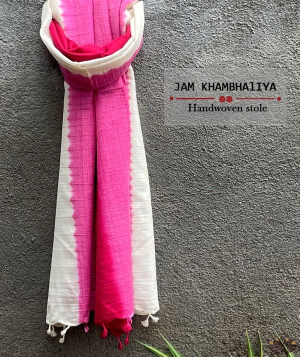 JAM KHAMBHADIYA HAND WOVEN STOLE