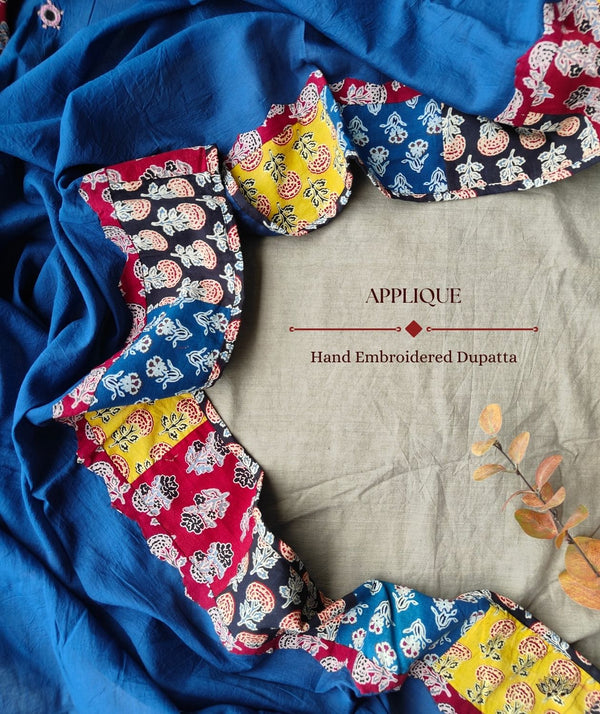 Barmer Applique Dupatta
