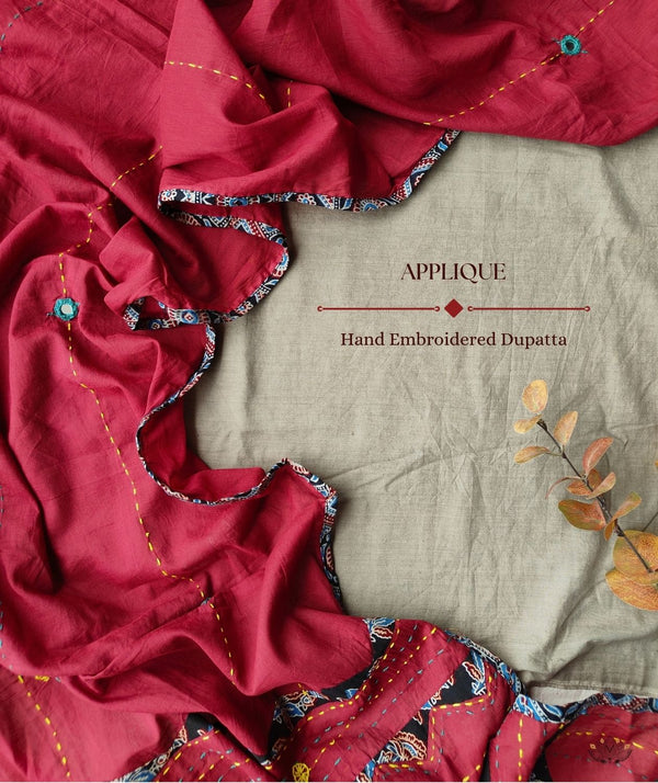Barmer Applique Dupatta