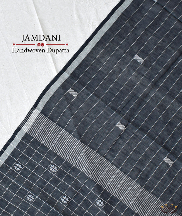 JAMDANI COTTON HANDMADE DUPATTA
