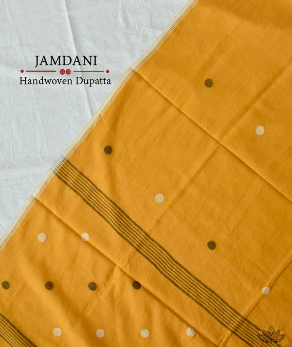 JAMDANI COTTON HANDMADE DUPATTA