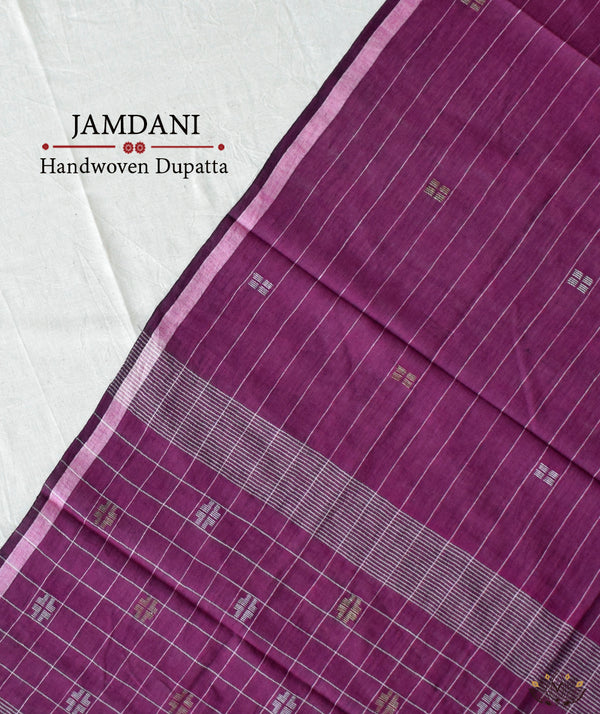 JAMDANI COTTON HANDMADE DUPATTA