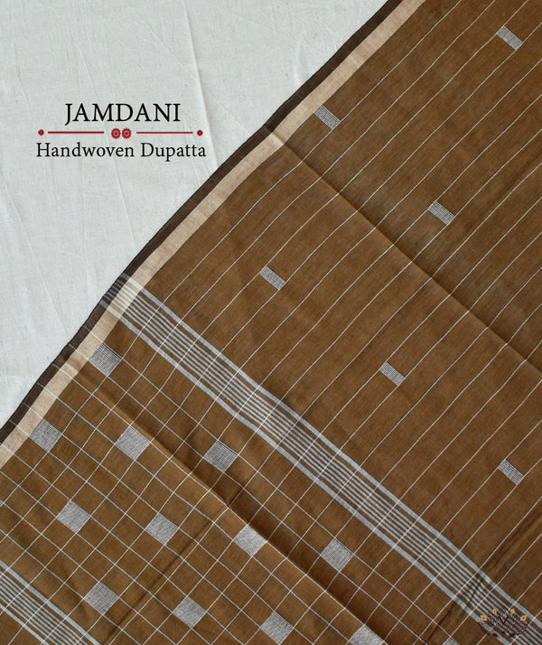 JAMDANI COTTON HANDMADE DUPATTA
