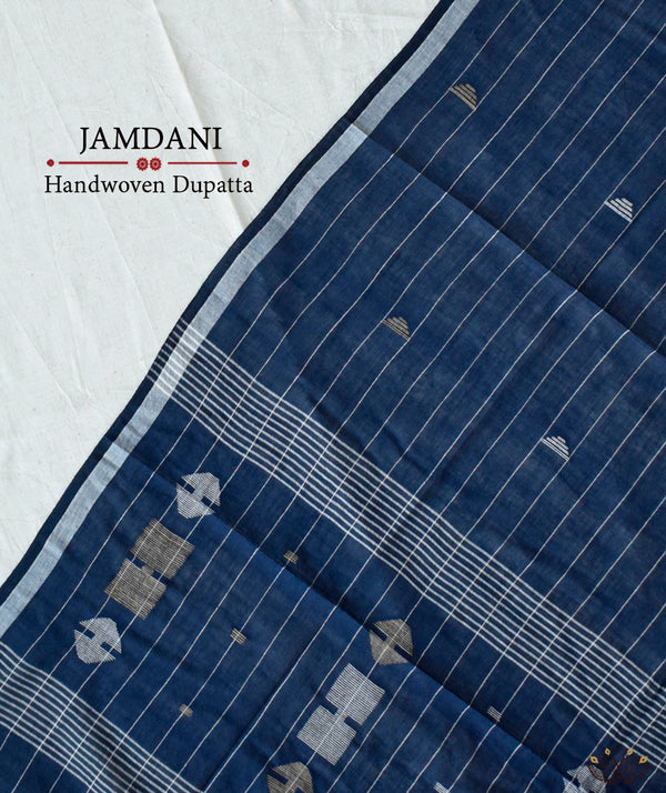 JAMDANI COTTON HANDMADE DUPATTA