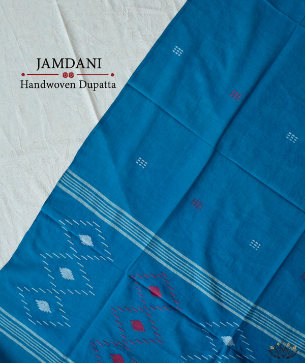 JAMDANI COTTON HANDMADE DUPATTA