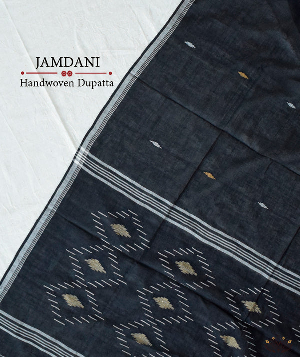 JAMDANI COTTON HANDMADE DUPATTA