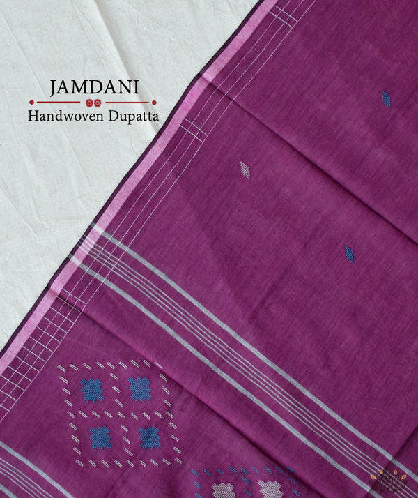JAMDANI COTTON HANDMADE DUPATTA