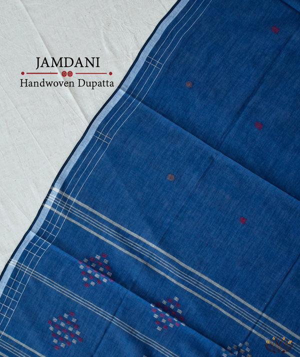 JAMDANI COTTON HANDMADE DUPATTA
