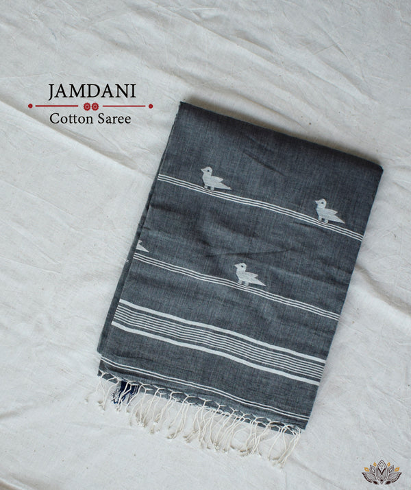 JAMDANI COTTON HANDMADE SAREE