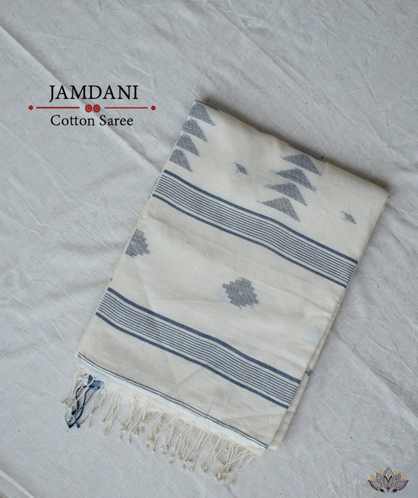 JAMDANI COTTON HANDMADE SAREE