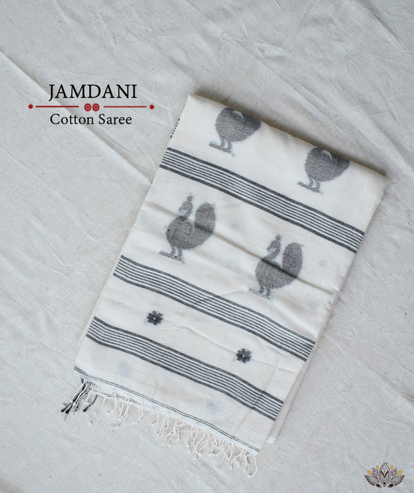 JAMDANI COTTON HANDMADE SAREE