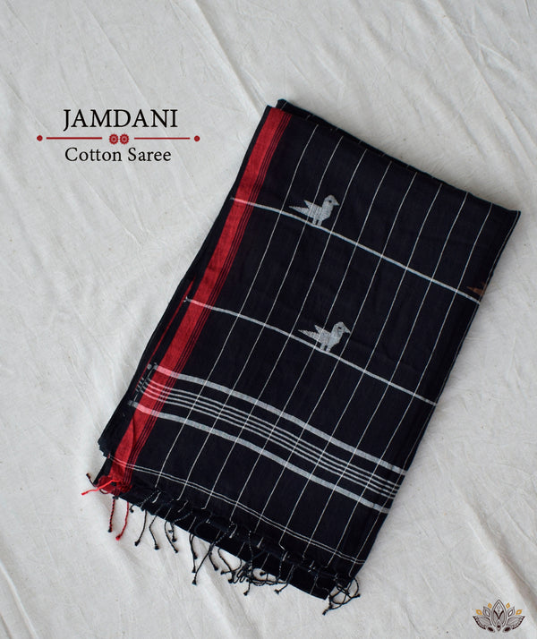 JAMDANI COTTON HANDMADE SAREE