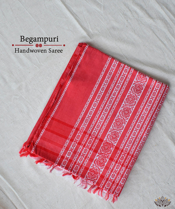 Begampuri Handloom Cotton Saree
