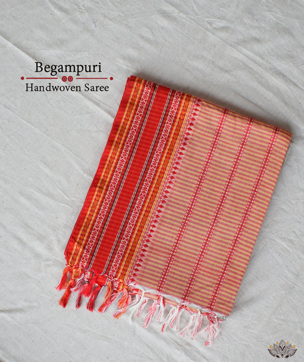 Begampuri Handloom Cotton Saree