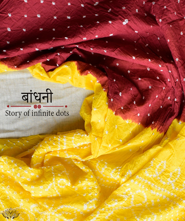 BANDHANI COTTON SAREE
