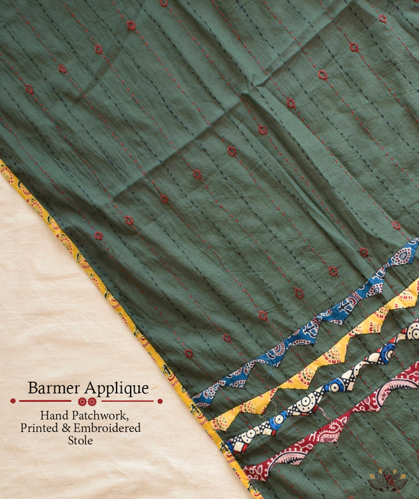 Barmer Applique Stole