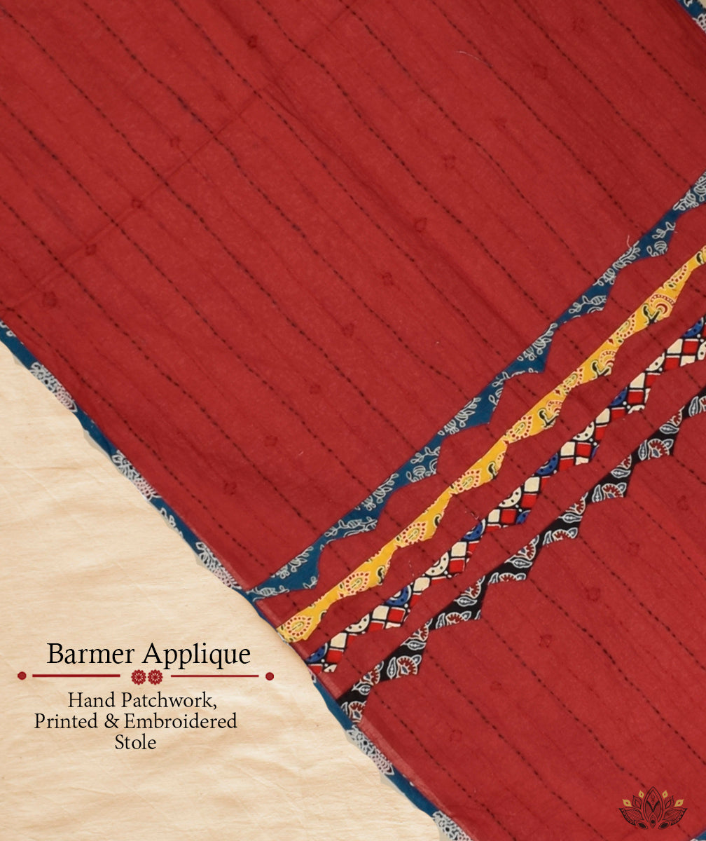 Barmer Applique Stole