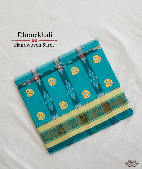 Dhonekhali Handwoven Cotton Saree