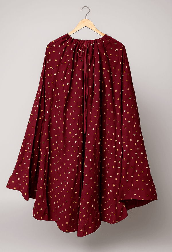 Bandhini Cotton Flared Skirt