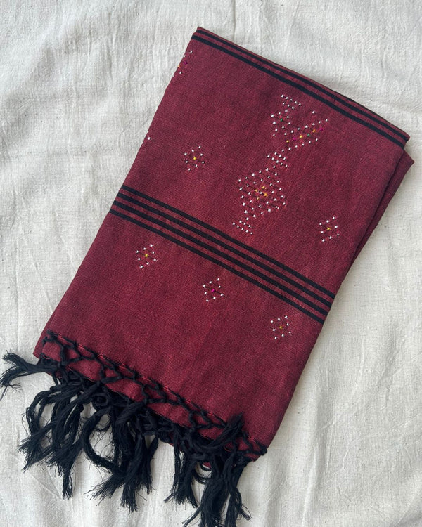 TANGALIYA COTTON HANDWOVEN DUPATTA