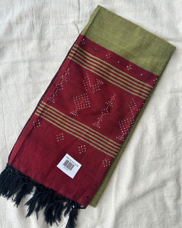 TANGALIYA COTTON HANDWOVEN DUPATTA