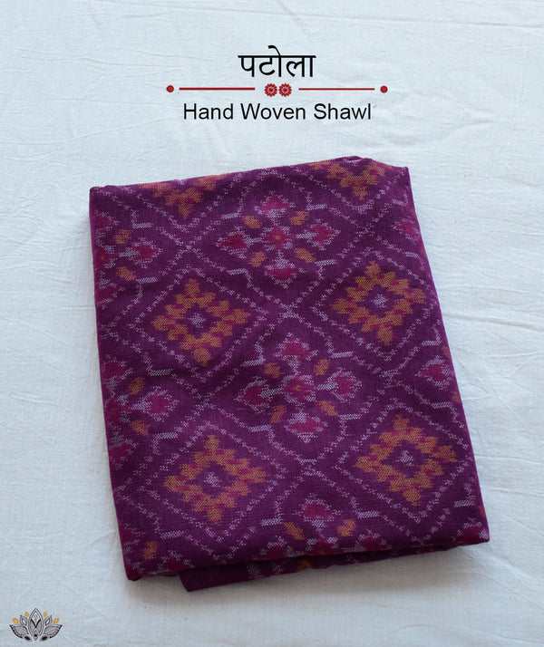 SINGLE IKAT PATOLA SHAWL