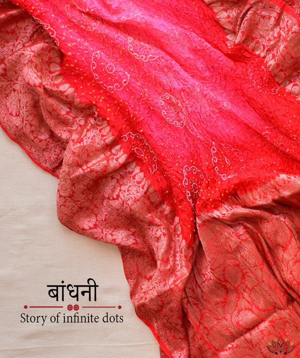 BANDHANI SILK SAREE