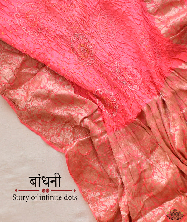 BANDHANI SILK SAREE
