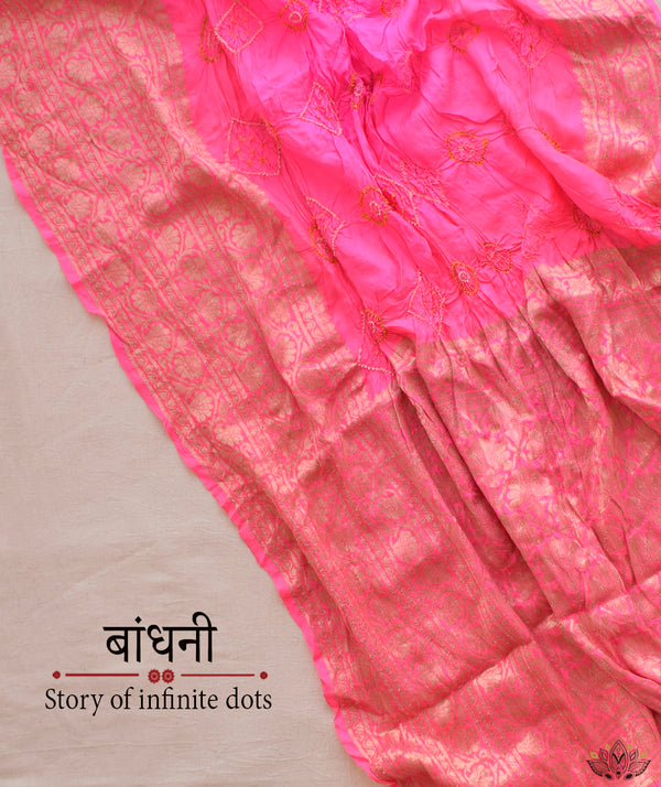 BANDHANI SILK SAREE