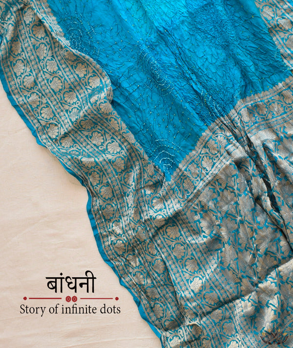 BANDHANI SILK SAREE