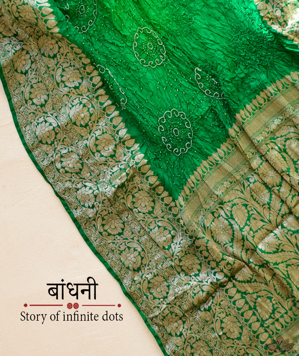 BANDHANI SILK SAREE