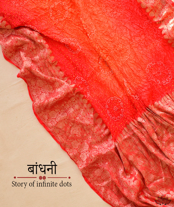 BANDHANI SILK SAREE