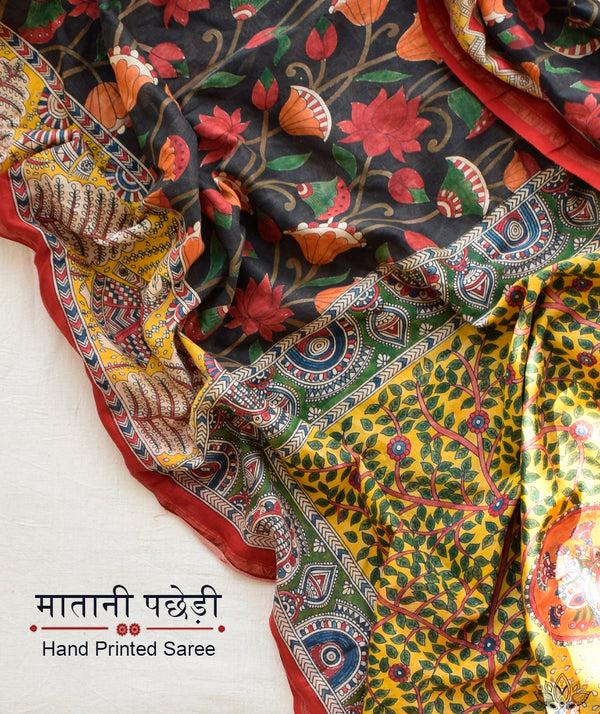 MATA NI PACHHEDI CHANDERI  SAREE