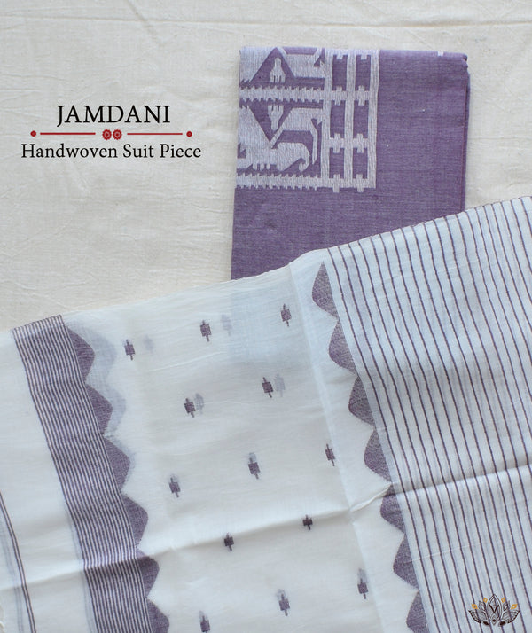 JAMDANI COTTON HANDMADE Suit Piece