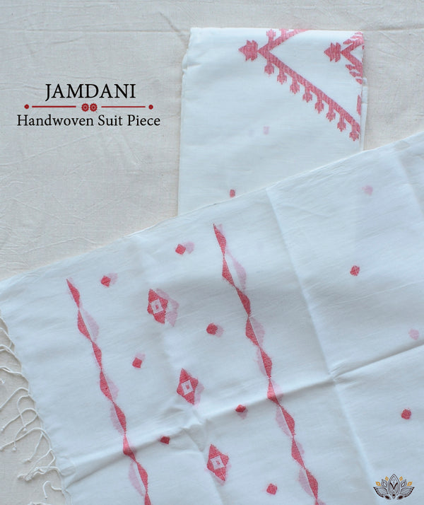 JAMDANI COTTON HANDMADE Suit Piece