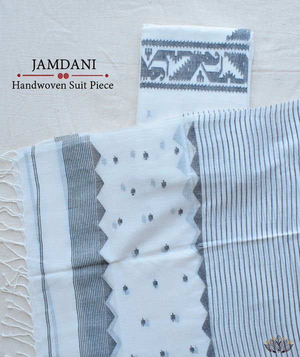 JAMDANI COTTON HANDMADE Suit Piece