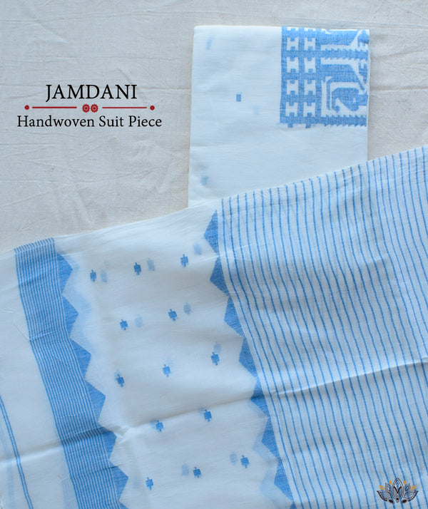 JAMDANI COTTON HANDMADE Suit Piece