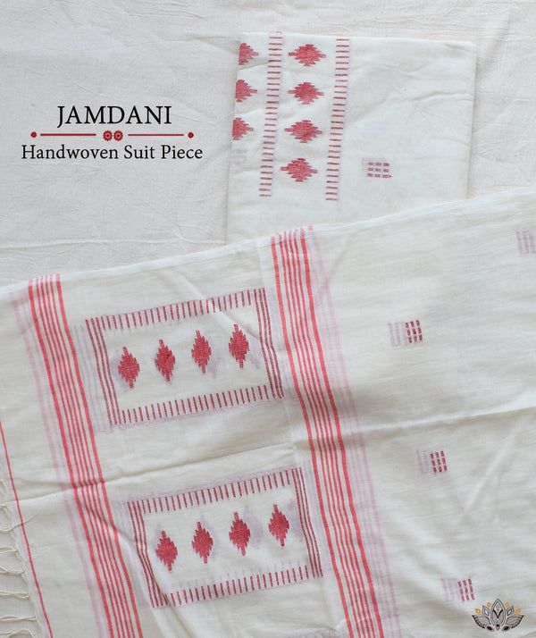 JAMDANI COTTON HANDMADE Suit Piece