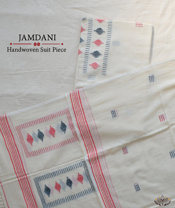 JAMDANI COTTON HANDMADE Suit Piece