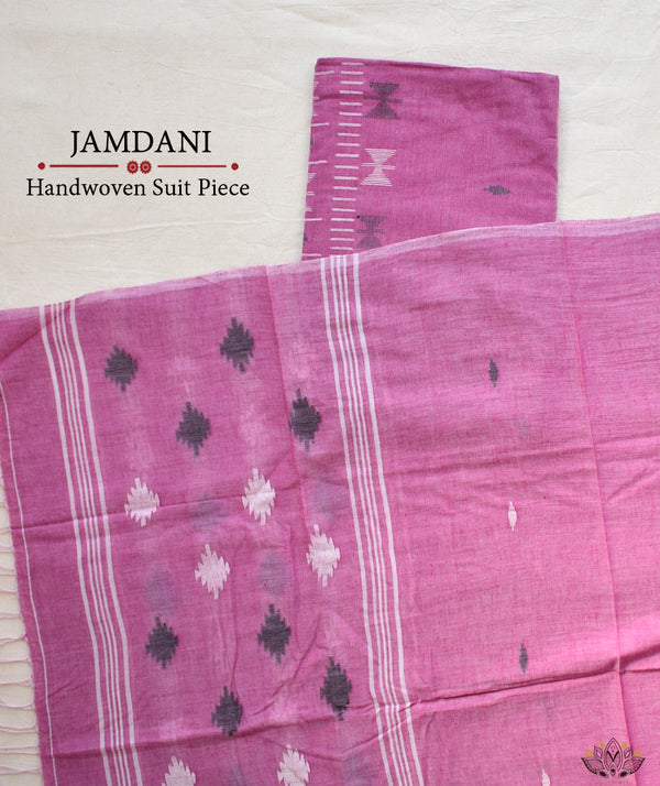JAMDANI COTTON HANDMADE Suit Piece
